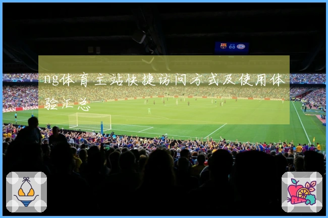 ng体育主站快捷访问方式及使用体验汇总
